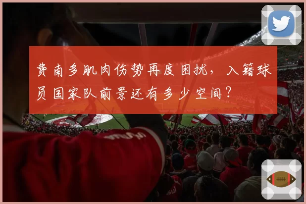 费南多肌肉伤势再度困扰，入籍球员国家队前景还有多少空间？